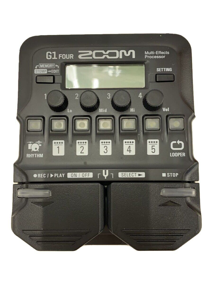 Excellent ZOOM G1 FOUR Multi-Effects Pedal JAPAN Excellent ZOOM G1 FOUR Multi-Effects Pedal JAPAN