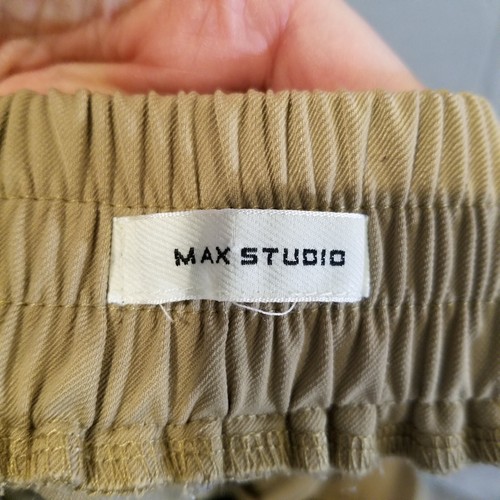 Max Studios Wide Leg Pants Womens 31 Pull on Minimalist Chic Trouser Boho Casual - Picture 7 of 10