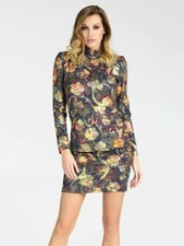 🌸🍃 NWT GUESS By Marciano  Floral Dress Size L 🌸🍃