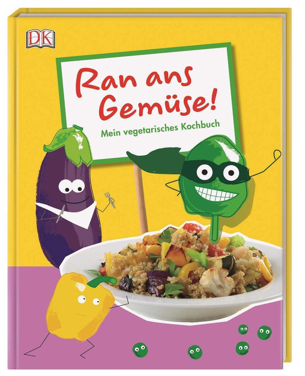 Thumbnail - Ran Ans Gemüse | Mein Vegetarisches Kochbuch | Wiebke Krabbe | Buch |