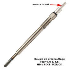 Bougies de préchauffage Citroen NEMO