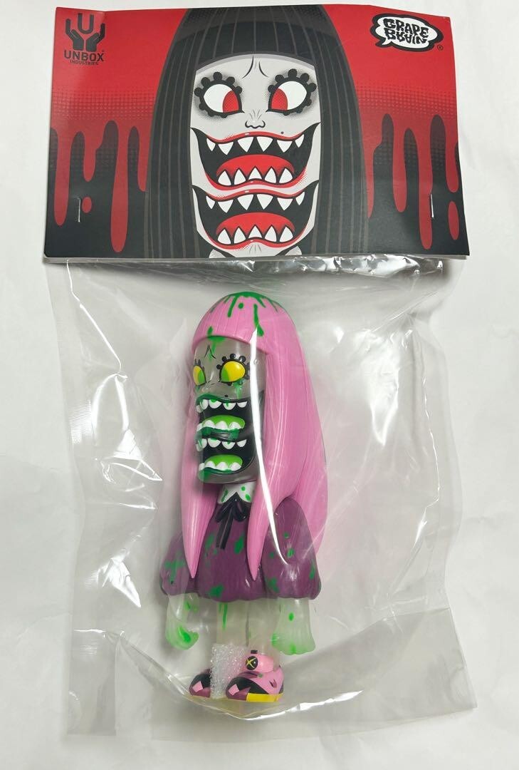 UNBOX grape brain GERA GERA ゲラゲラJK ソフビ UNBOX grape brain ゲラゲラJK ソフビ GRAPE BRAIN ゲラゲラ JK