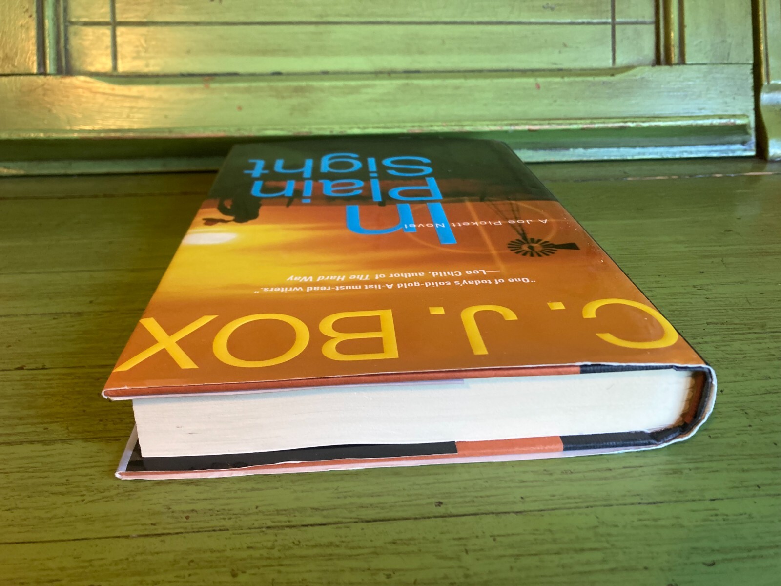 C. J. Box In Plain Sight Joe Pickett Series Hard Cover DJ Like New 1st