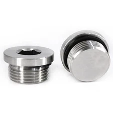 M8-M48 Oil Drain Sump Plug Screws A2 Stainless Steel Flanged Socket Head Screws