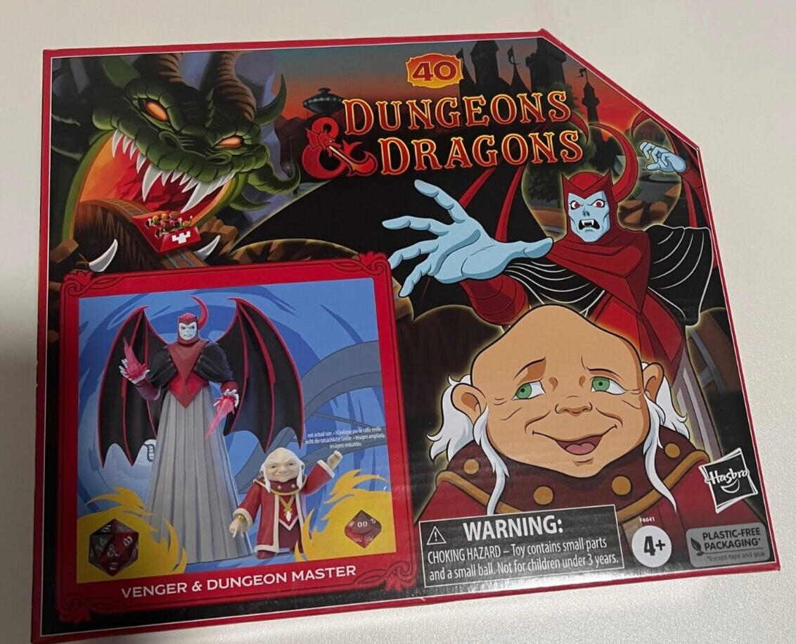 Dungeons & Dragons Cartoon Classics Scala Dungeon Master & Venger