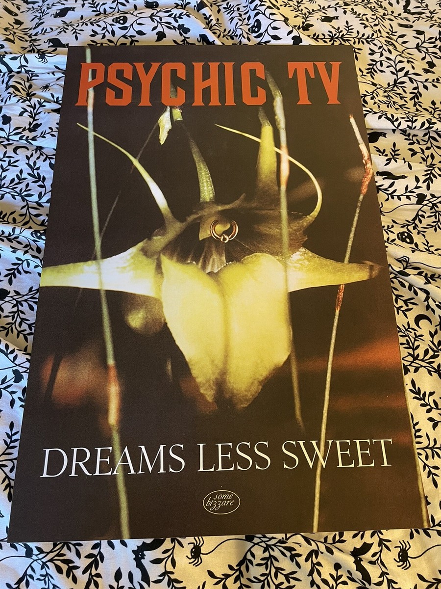 Psychic TV - Dreams Less Sweet - 11x17 Poster Print | eBay
