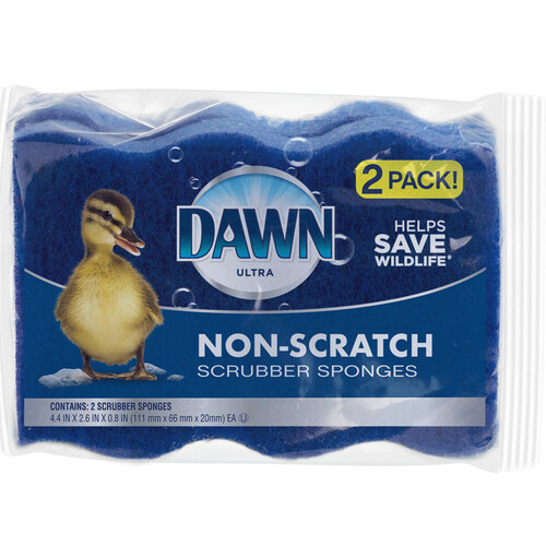 Губка для мытья посуды Dawn 438052 2 упаковки не оставляющая царапин 1990₽