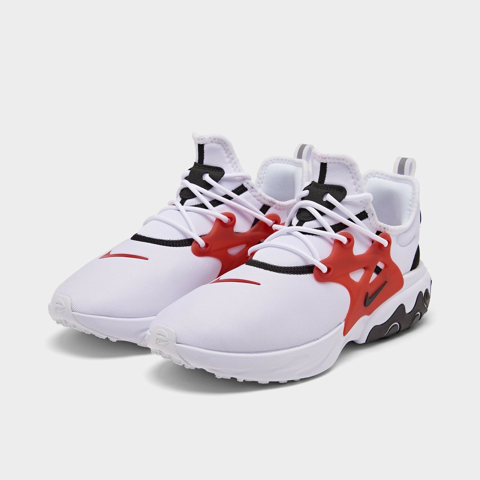 nike presto react white and red