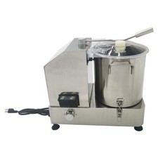 Used 12L Commercial Food Processor Vegetable Chopper 110V Meat Grinder Machine