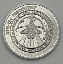 NASA Space Shuttle Discovery Coin Walgreens Pharmacy Titusville Rocket Astronaut