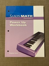 Saxon Math Intermediate 4 Power-Up Workbook by Stephen Hake
