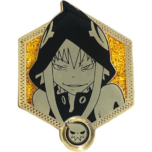 Soul Eater Gold Medusa Gorgon Enamel Pin - Picture 1 of 1