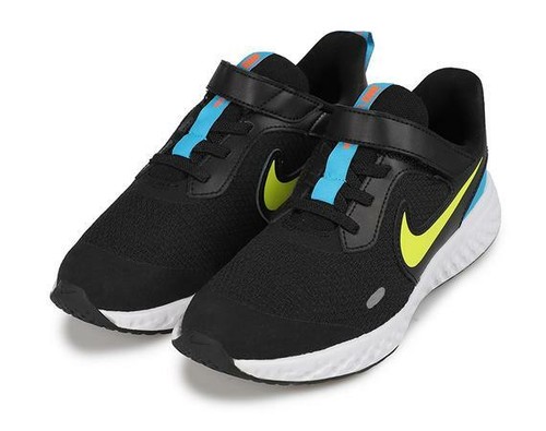 Niños Nike Revolution 5 (PSV) entrenadores BQ5672 076 Negro/Azul UK 11.5 _  1 UE 29.5 _ 33 | eBay