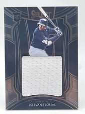 Estevan Florial 2021 Panini Select Game Used Jersey Jumbo Swatches RC Xe3X