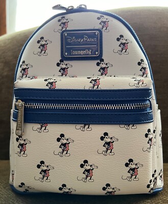Mickey Mouse Americana Loungefly Mini Backpack (Brand New - Disney)