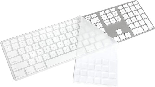 Silicone Keyboard Cover Skin MB110LL/B (A1243)Protector Skin Transparent - 第 1/8 張圖片