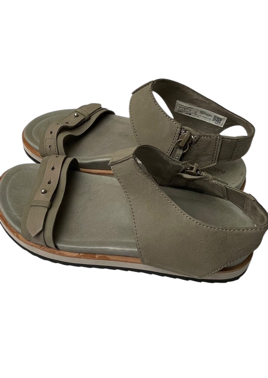 Merrell Juno Mid Zip Taglia 6 Cinturino alla Caviglia Sportivo Pelle Brindle Scarpa Donna