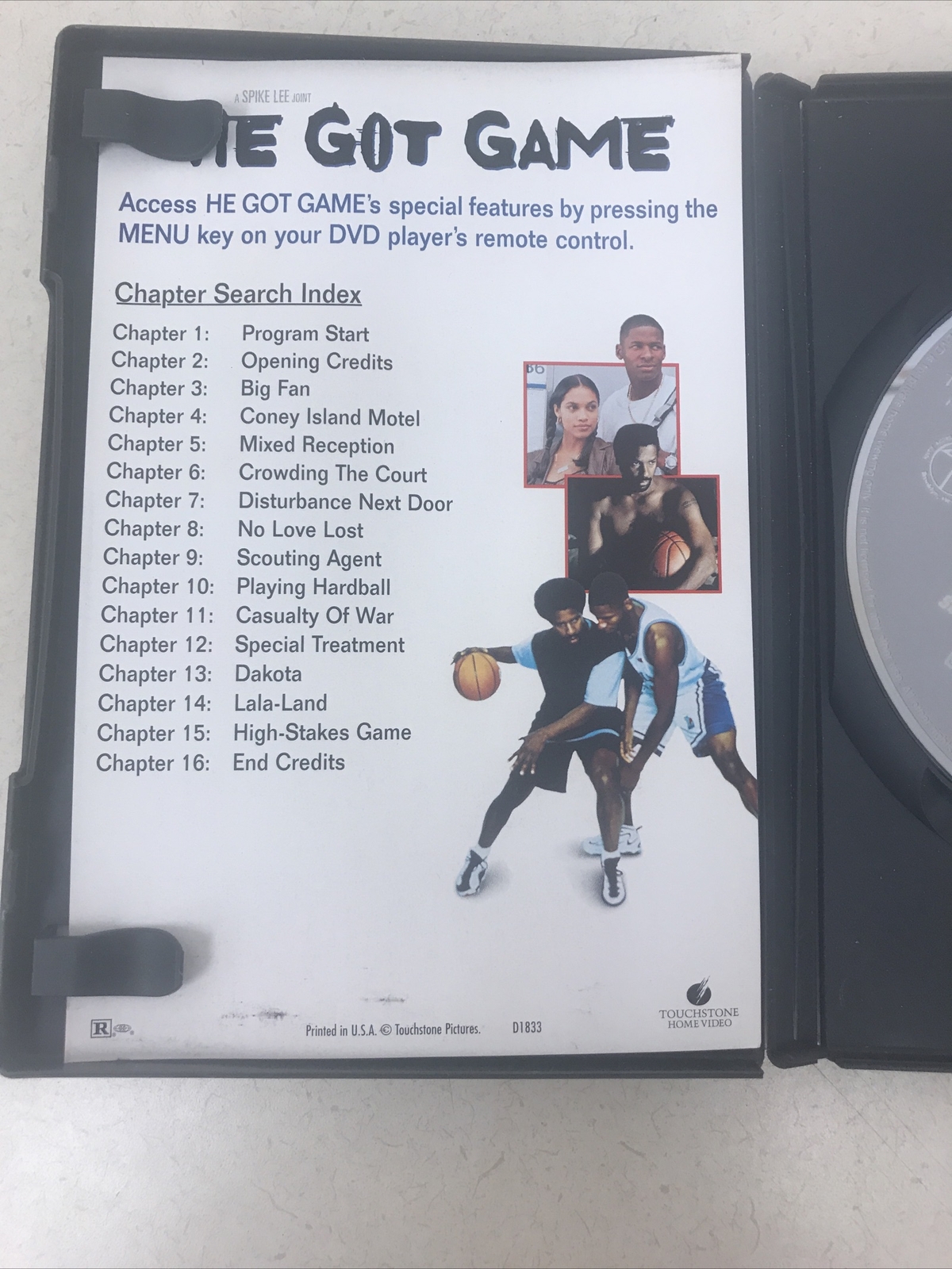 He Got Game Denzel Washington DVD | eBay
