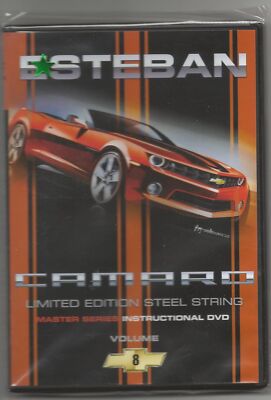 Esteban Camaro Limited Edition Steel String Master Series DVD, Volume 8 NEW