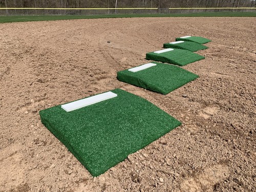 Neu *ECHTER Gummi* Baseball 4" tragbare Pitching Mound Krüge Mound Gummirasen - Bild 8 von 11