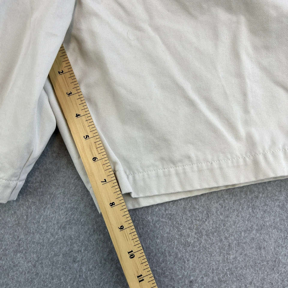 Pantalones Cortos de Golf Nike Para Hombres 36 Caqui Claro Plisados Bolsillos Cortados Chinos Atléticos Adultos Foto 3 de 4