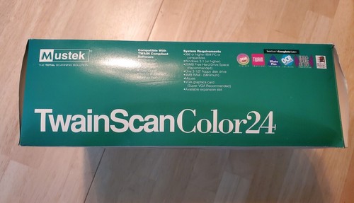 Mustek Twain Scan Handheld Corded 24 Bit Color CG -8400 Scanner,, Great cond. - Picture 2 of 8