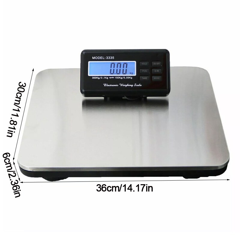 300kg Heavy Duty Digital Postal Parcel Scales Platform Postage Shipping