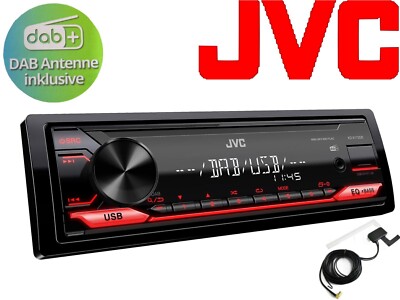 JVC KD-X182DB DAB USB MP3 DAB+ Radio inklusive DAB Antenne