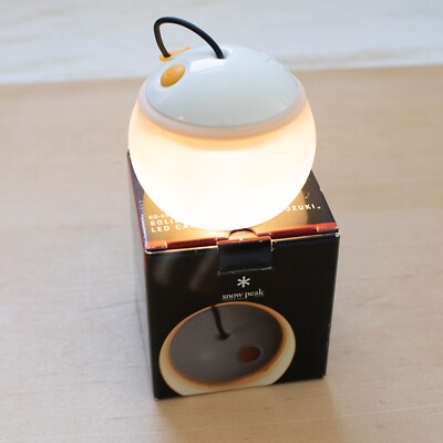 Snowpeak Hozuki Lantern - Early edition, Led Candle, Made in Japan