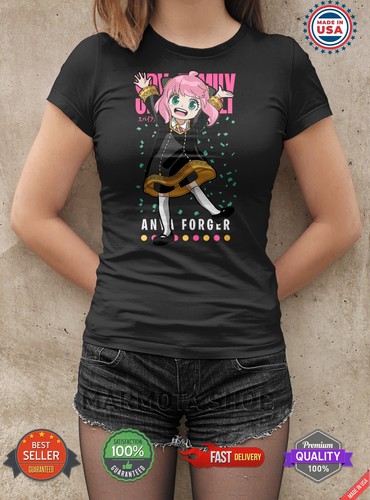 Spy X Family T-Shirt Anya Forger Yor Loid Anime Japanese Tee Shirt Manga Kawaii - Picture 3 of 17