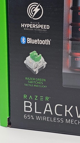 Razer BlackWidow V3 Mini HyperSpeed 65% Wireless Mechanical Keyboard GREEN SWIT - Afbeelding 2 van 21