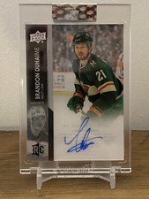 Brandon Duhaime 2021-22 Upper Deck Clear Cut Rookie Autograph Card #CC-BD 🔥