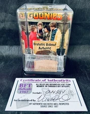 Original Goonies Fratellis Hideout Door Wood Relic In Case with COA