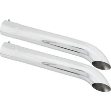 Slip-Over Kickout Extension Pipes, Chrome, 3-1/2 x 26 Inch