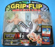 Wrestling Figure WCW/NWO Grip N' Flip JERICO & MALENKO. (FREE SHIPPING)