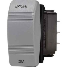 Blue Sea Systems Dimmer Control Switch, Gray PRICE FOR 3 ITEM