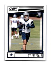 2022 Score  Ty Fryfogle RC 396