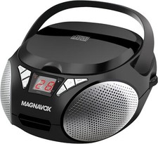 Portable Top Loading CD Boombox with AM/FM Stereo Radio, Programmable CD Player