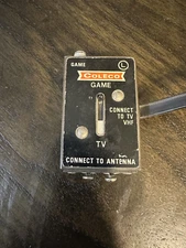 Coleco Game to TV Antenna Switch Adapter Connection