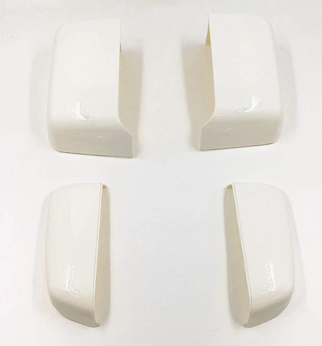 Tow Mirror Covers Set For 14-19 Chevy Silverado 2500 3500 WA8624 Olympic White