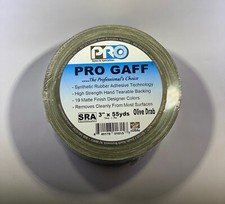 Pro Tapes Pro Gaffer Tape Olive Drab 3" x 55 yds.