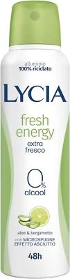 Lycia Fresh Energy Deo-Spray Aloe & Bergamotte 150 ml - 3 Stück - Bild 1 von 2