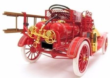 Ford Fire Engine Truck Pumper Built Metal Model Car Pickup Vintage Classic Tower