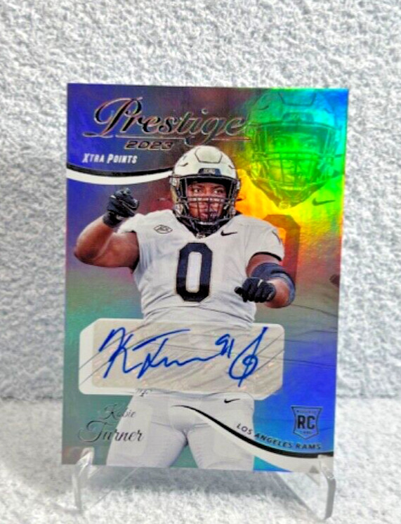 2023 Panini Prestige Rookies Xtra Points Premium Signatures #358 Kobie Turner