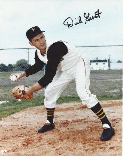 Fotografía autografiada de Dick Groat de los Piratas de Pittsburgh 8x10 firmada - Imagen 1 de 1
