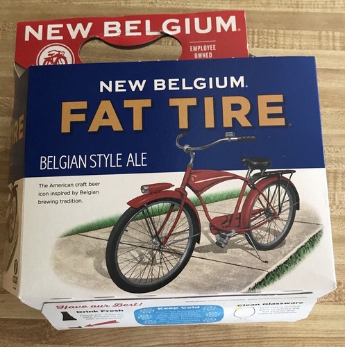 New Belgium Fat Tire Beer Carton - Picture 5 of 5