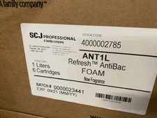Deb ANT1L Refresh Antibac Foam Cartridge SC Johnson Case of 6, Exp 09/2021