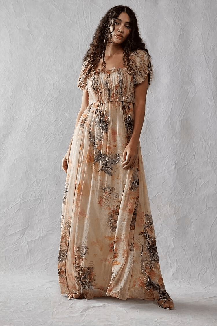 chinese dress ladies Irina Maxi Dress – Amaroso Boutique main image 1