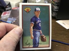 1989 Bowman Toronto Blue Jays Baseball Card #251 Kelly Gruber