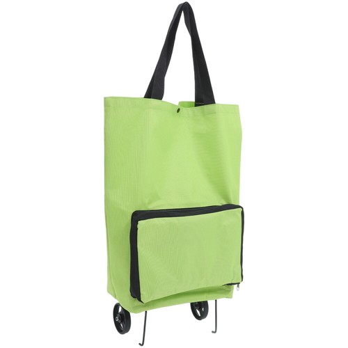 Sac fourre-tout pliable chariot à tirer à la main avec roues sacs tendance à roulettes épicerie voyage